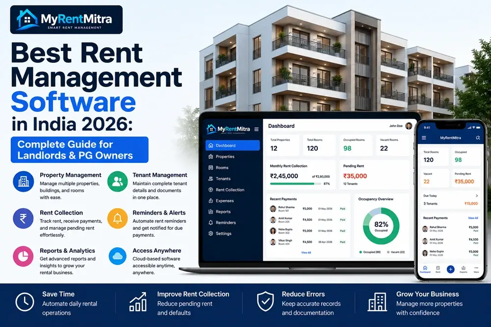 Best Rent Management Software in India 2026: Complete Guide for Landlords & PG Owners
