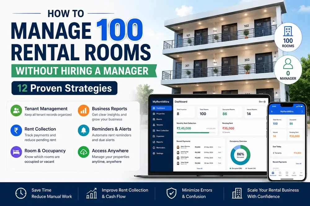 How to Manage 100 Rental Rooms: 12 Practical Management Steps